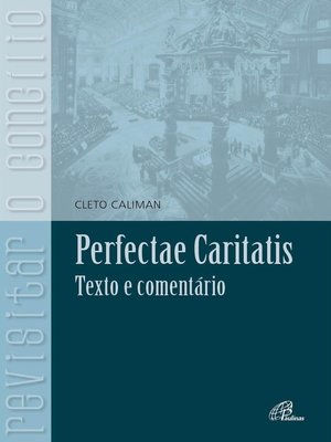 cover image of Perfectae Caritatis